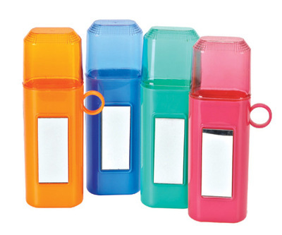 四色帶鏡牙筒 黃巖南城夢琳塑料制品廠的產品介紹